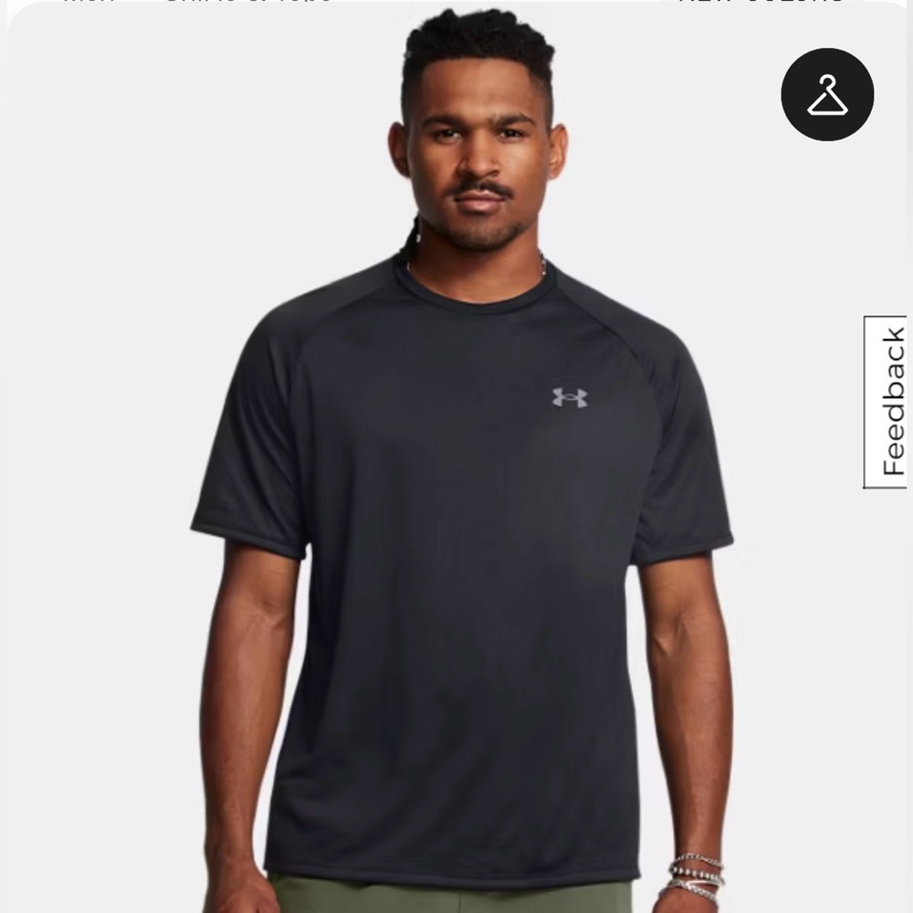 Under Armour Black Velocity 2.0 Tee